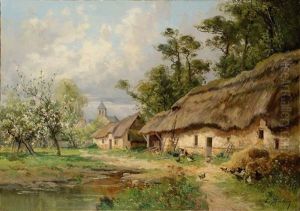 Scene De Ferme Animee