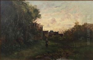 Chemin De Village by Pierre-Ernest Ballue
