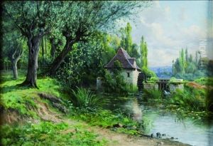 Paysage Au Moulin