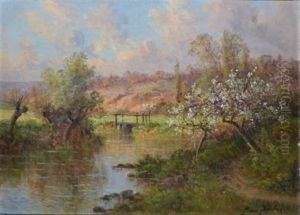 Le Printemps A Saint Igny [sic] by Pierre-Ernest Ballue