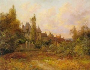 L'etang De Chaville Au Printemps by Pierre-Ernest Ballue