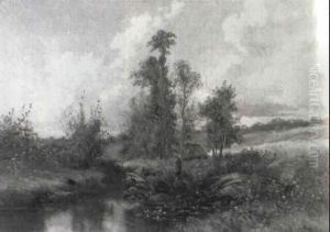 Peche Au Bord Du Ruisseau