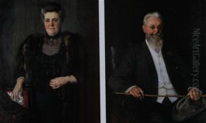 Portrait Einer Alteren Dame (+ Portrait Eines Alteren Herr; Pair)