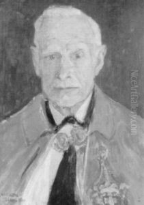 Herrenportrat by Paul Friedrich Wilhelm Balmer