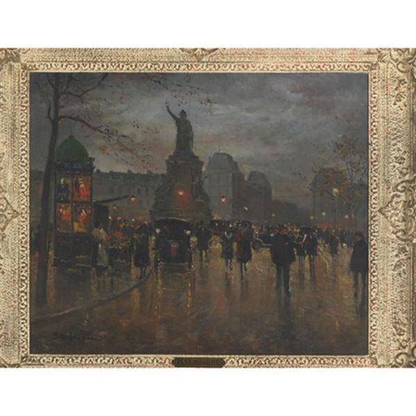 A Square In Paris - view 1