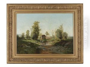 Landscape With River by Armand Balouzet