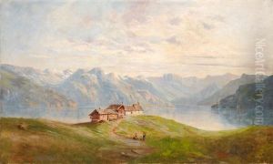 Paysage De Montagne by Armand Balouzet