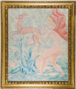 Diana Bei Der Jagd by Guido Balsamo Stella