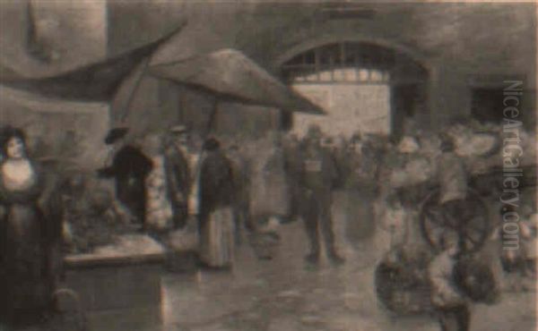 Scena Di Mercato Napoletano - view 1