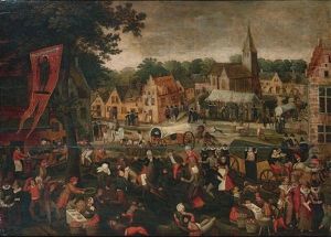 La Kermesse De La Saint Sebastien by Pieter Balten