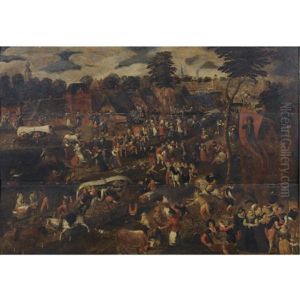 The Kermesse Of Saint George by Pieter Balten