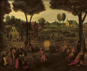A Village Kermesse by Pieter Balten