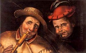 Deux Joueurs De Cornemuse by Pieter Balten