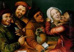 Scene De Taverne by Pieter Balten