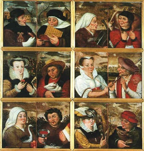 Allegorie Des Douze Mois De L'annee - view 1