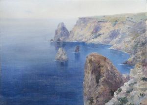 View Of Cape Fiolent, Crimea by Vladimir Baltz