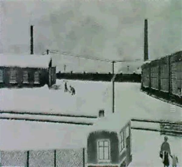 Fabrik Mit Gleisanschlub - view 1