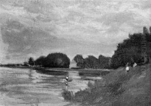 Blick Auf Die Gerbermuhle by Ferdinand Balzer