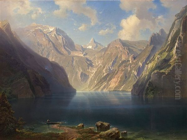 Der Konigssee Mit St. Bartholoma - view 1