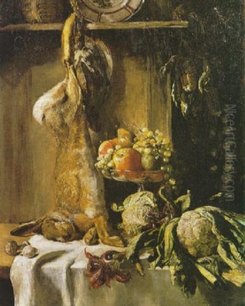 Natura Morta Con Frutta E Cacciagione - view 1
