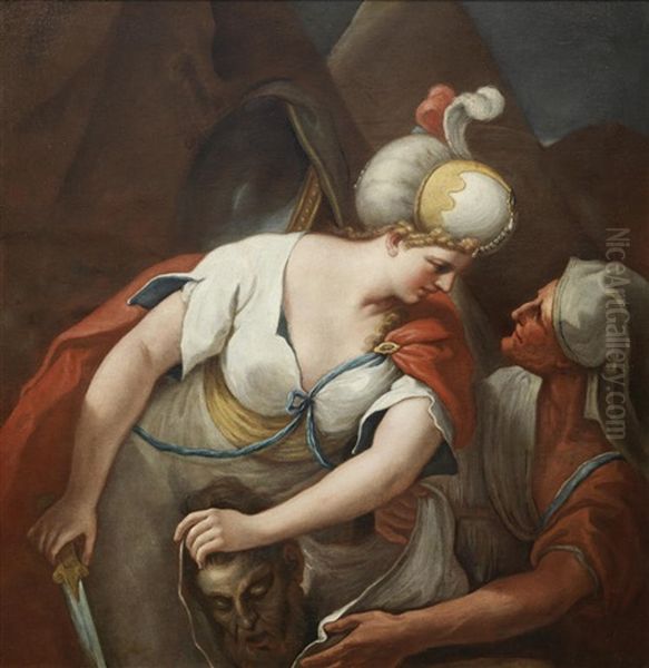 Rebecca At The Well; And Judith With The Head Of Holofernes - view 1