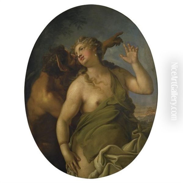 Nymph And Satyr - view 1