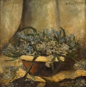 Basket With Violas