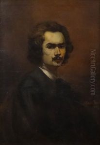 The Artist's Portrait At His Youth by Octav Bancila