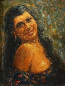 Young Gipsy by Octav Bancila