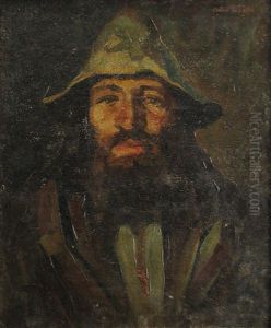 Gipsy Working In Wood