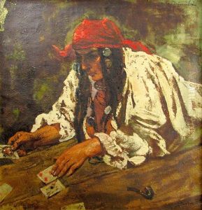 The Fortune Teller by Octav Bancila