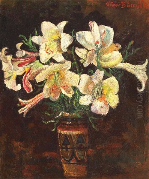 Vase With Lilies - view 1