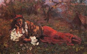 Gipsy Girl Resting