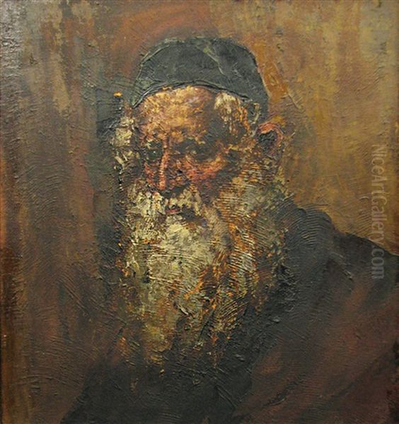 Old Jew Portrait - view 1