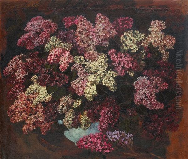 Vase With Lilac - view 1