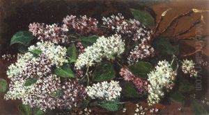 Lilac Twigs by Octav Bancila