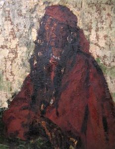 Gipsy Woman With Pipe
