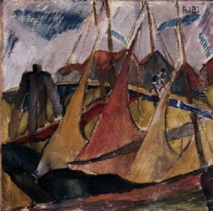 Rote Und Gelbe Segel by Alma del Banco
