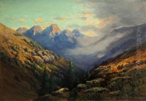 Clouds Rolling Over Mountains by William Henry Bancroft