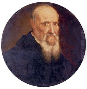 Portrait Of The Artist In A Black Coat by Baccio Bandinelli