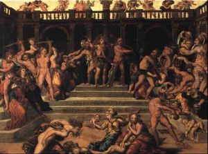 Le Massacre Des Innocents by Baccio Bandinelli