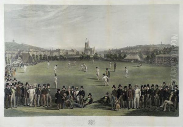 Basebe And Williamdrummond The Cricket Match Between Sussex - view 1