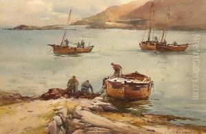 Tarbert Loch Fyne by Charles William Adderton