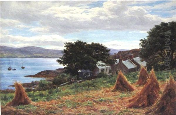 The Village From The Cornfield - view 1