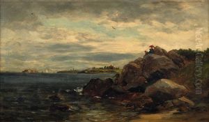 Untitled (rhode Island Coastal Scene) by Edward Mitchell Bannister