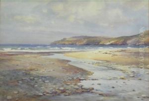 River Mouth, Aberdaron by Charles William Adderton