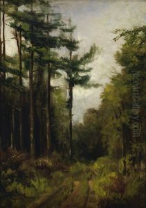 The Turning Lane by Edward Mitchell Bannister