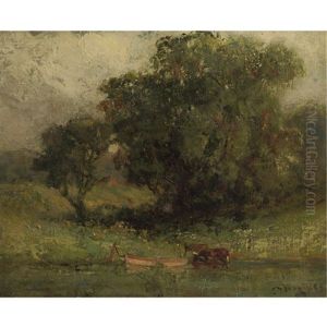 By The Lake by Edward Mitchell Bannister