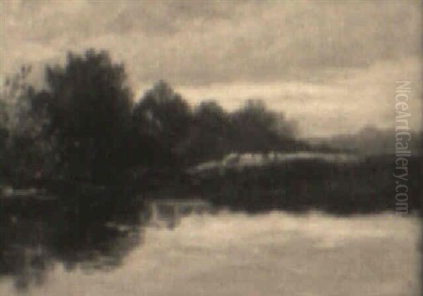 Cattle By A River - view 1
