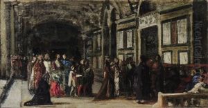 Scena Medievale - Medieval Scene by Cristiano Banti